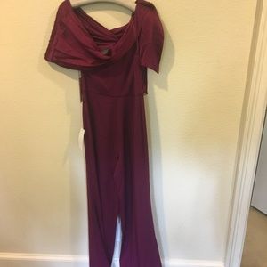JAYGODFREY Pants - NWT Jay Godfrey purple jumpsuit JAYGODFREY Pants - NWT Jay Godfrey purple jumpsuit